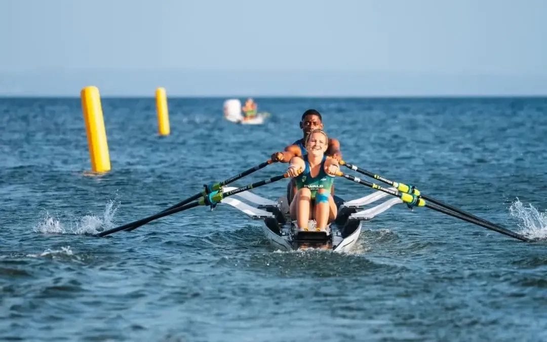 Blumenauense conquista 4º lugar no Mundial de Remo de Praia