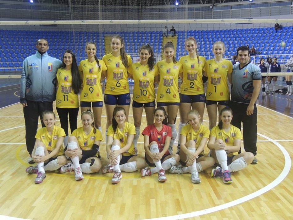 Bluvolei conquista a medalha de bronze no Catarinense Infantojuvenil