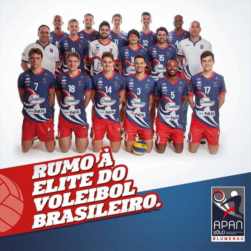 Blumenau recebe equipe do Paraná pela 4ª rodada da Superliga B de vôlei