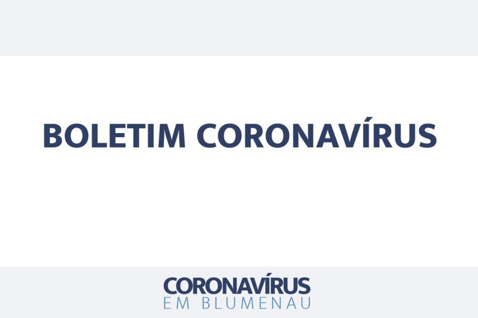Boletim Coronavírus Blumenau - 30/7/2021